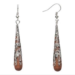 Elegant Silver Drop Earrings